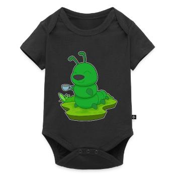 Tasse à café Caterpillar - Body à manches courtes Premium Bébé - noir - Devant
