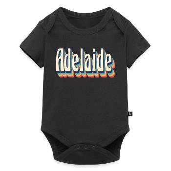 T-shirt Adélaïde t-shirt cadeau rétro vintage - Body à manches courtes Premium Bébé - noir - Devant