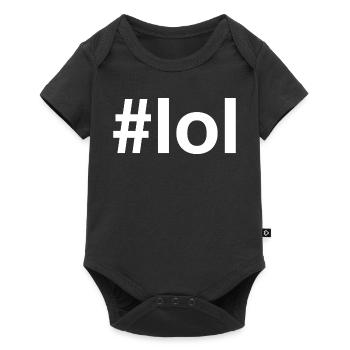 LOL Hashtag - Body à manches courtes Premium Bébé - noir - Devant