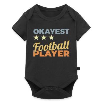 Average American Footballer - Baby Premium short-sleeve bodysuit - black - Front