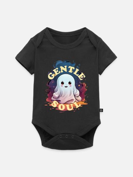 Süßes kleines Gespenst - Baby Premium Kurzarmbody - Schwarz