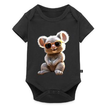 Koala Australia Koalas Koala Bear Cute Koala Bear - Baby Premium short-sleeve bodysuit - black - Front
