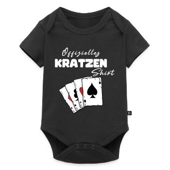 Scratch Official Shirt - Baby Premium short-sleeve bodysuit - black - Front