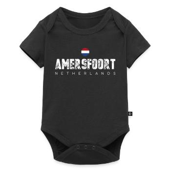 Amerfoort Netherlands Crest Tee - Baby Premium short-sleeve bodysuit - black - Front