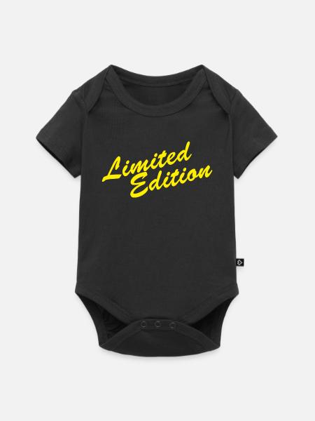 Limited Edition - Baby Premium Kurzarmbody - Schwarz