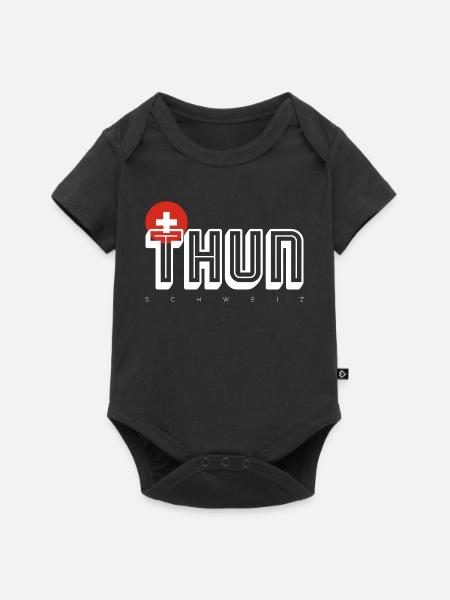 Thun - Baby Premium Kurzarmbody - Schwarz