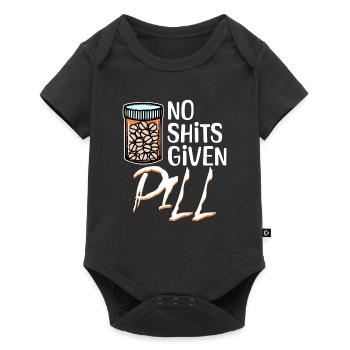 Anyway, cool saying doesn't matter to me attitude - Baby Premium short-sleeve bodysuit - black - Front
