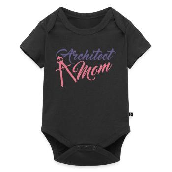 Drôle De Maman Architecte - Body à manches courtes Premium Bébé - noir - Devant