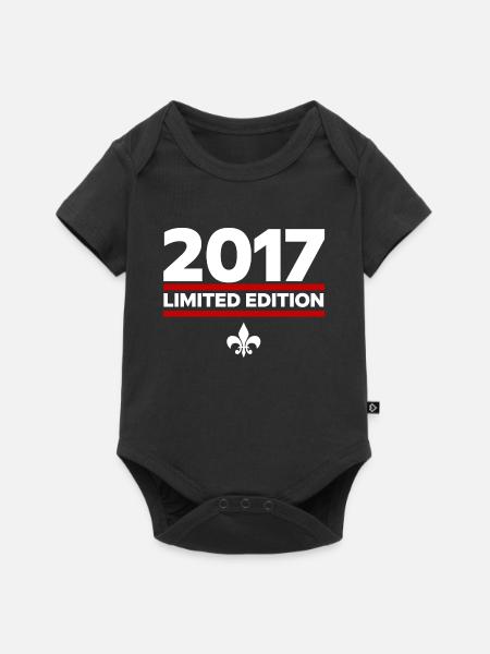 2017 Limited Edition - Baby Premium Kurzarmbody - Schwarz