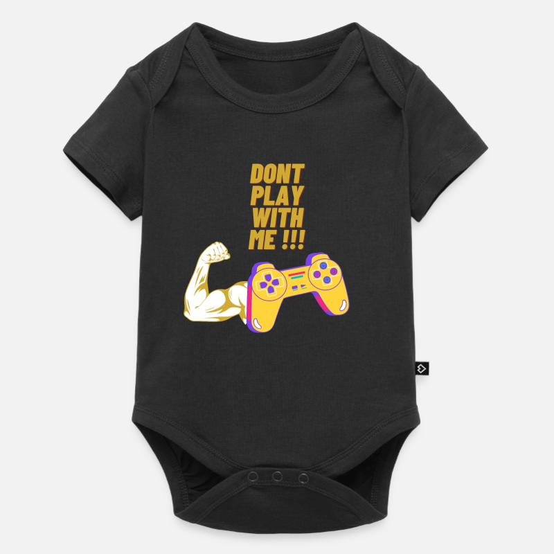 Jeu sur 2 - Body à manches courtes Premium Bébé - noir