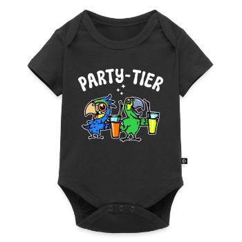 Parrot Statement Animal Lover Pet Bird - Baby Premium short-sleeve bodysuit - black - Front