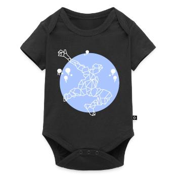 Sport - couleur blanche - Body à manches courtes Premium Bébé - noir - Devant