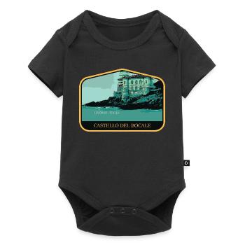 Château de Boccale: Coastal Tuscan Charm - Baby Premium short-sleeve bodysuit - black - Front