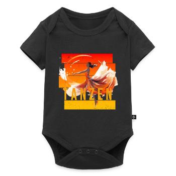 Tanzen - Baby Premium Kurzarmbody - Schwarz - Vorne