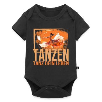 Tanz dein Leben - Baby Premium Kurzarmbody - Schwarz - Vorne