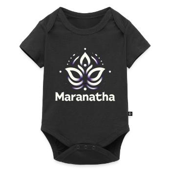 Maranatha Christ Coming Soon - Baby Premium short-sleeve bodysuit - black - Front