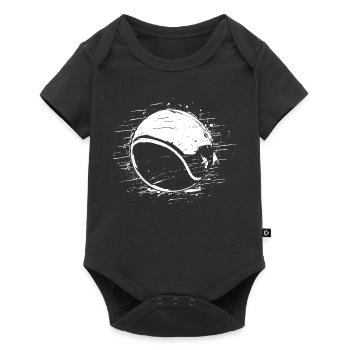 Croquis de balle de tennis - Body à manches courtes Premium Bébé - noir - Devant