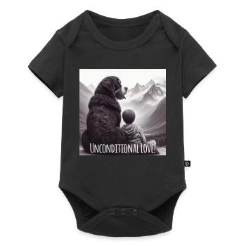 Bouvier bernois - Body à manches courtes Premium Bébé - noir - Devant