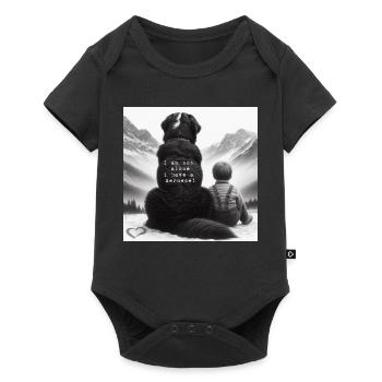 Bouvier bernois - Body à manches courtes Premium Bébé - noir - Devant