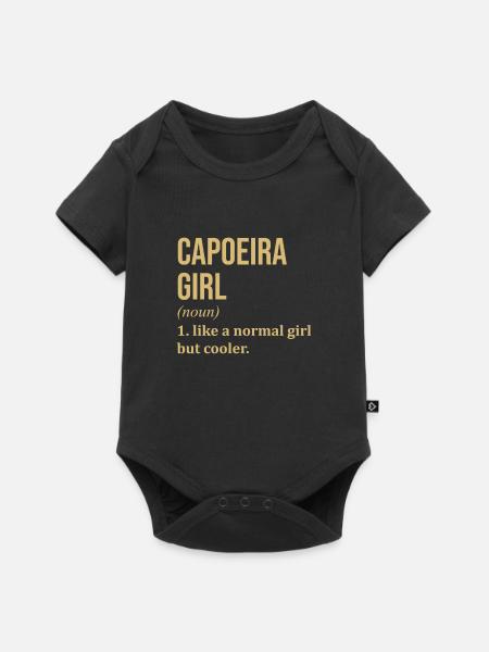 Capoeira Capoeira Capoeira - Baby Premium Kurzarmbody - Schwarz