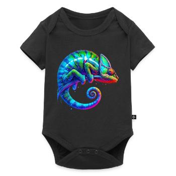 Caméléon - Body à manches courtes Premium Bébé - noir - Devant