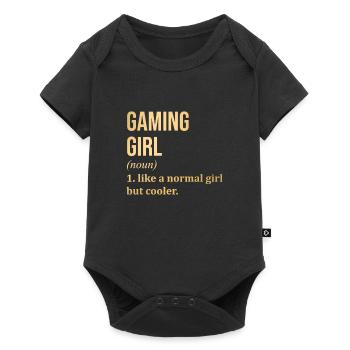 Jeu Jeu Jeu Jeu - Body à manches courtes Premium Bébé - noir - Devant