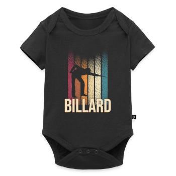 Billard - Baby Premium Kurzarmbody - Schwarz - Vorne
