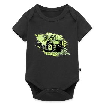 MB trac 1300 turbo - Baby Premium Kurzarmbody - Schwarz - Vorne