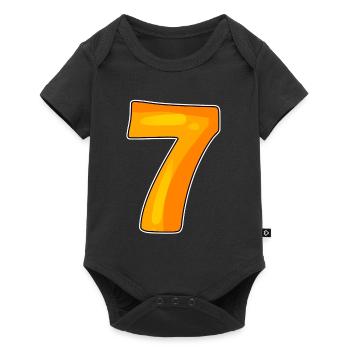 7 - Baby Premium short-sleeve bodysuit - black - Front