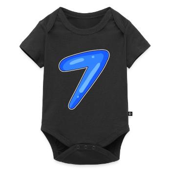 7 - Baby Premium short-sleeve bodysuit - black - Front