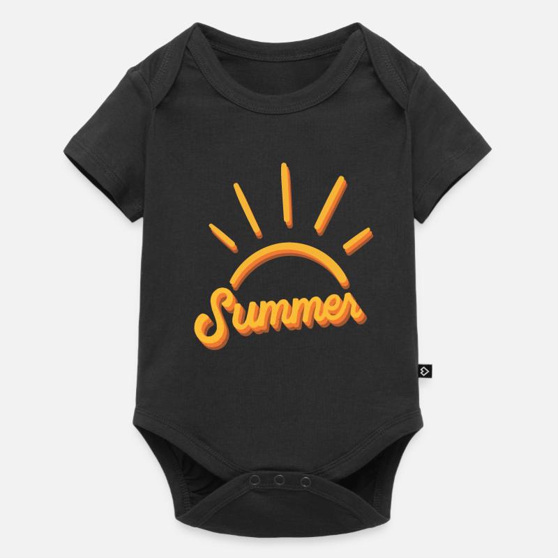 Sommer - Été - Body à manches courtes Premium Bébé - noir