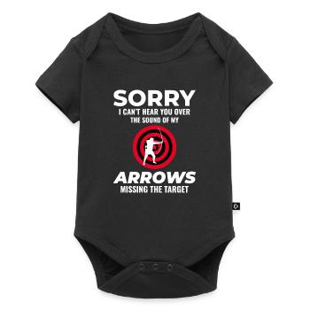 Archery Targets Archer Bullseye Shooting Sport - Baby Premium short-sleeve bodysuit - black - Front