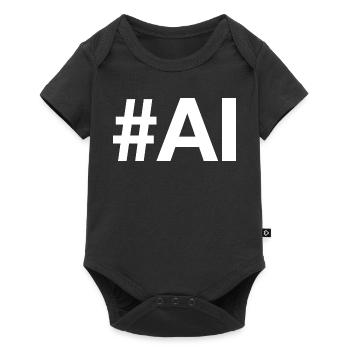 IA Intelligence artificielle künstliche Intelligenz - Body à manches courtes Premium Bébé - noir - Devant