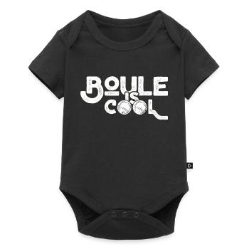 La boule est cool ! Boules de boules Bouler Outfit - Body à manches courtes Premium Bébé - noir - Devant