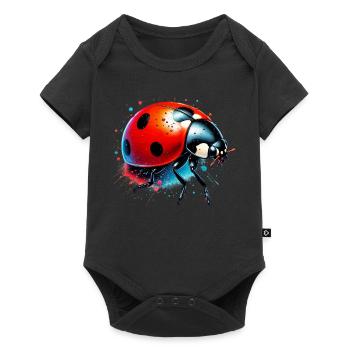 Coccinelle - Body à manches courtes Premium Bébé - noir - Devant