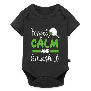 Pickleball Accessories for Pickleball Players Sports Fan - Baby Premium short-sleeve bodysuit - black - Front
