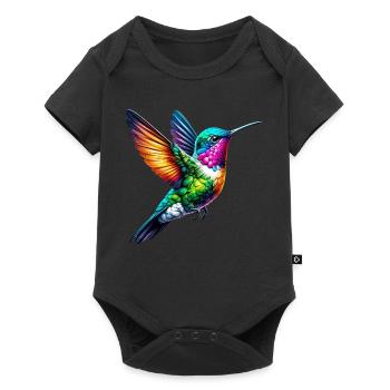 Colibri - Body à manches courtes Premium Bébé - noir - Devant