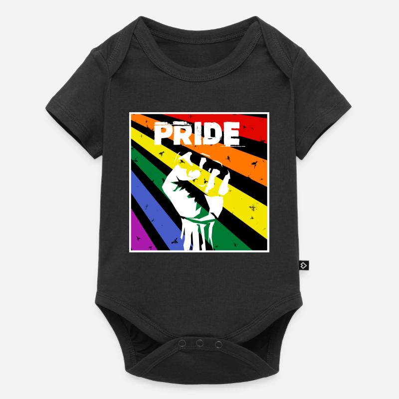 PRIDE - Baby Premium short-sleeve bodysuit - black