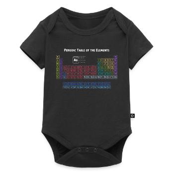 Periodic Table of the Elements - Baby Premium short-sleeve bodysuit - black - Front