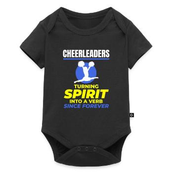 Pom-pom girl Cheerleading Girl Cheering Cheer Squad - Body à manches courtes Premium Bébé - noir - Devant