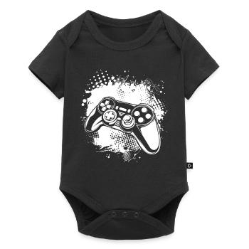 Gaming - Baby Premium short-sleeve bodysuit - black - Front