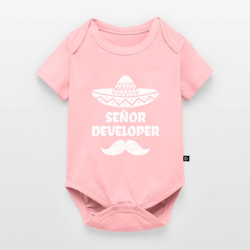 Déclaration du développeur Code Informatique Geek Scripting Body à manches courtes Premium Bébé