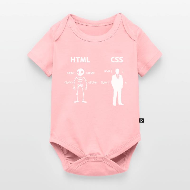 Code Css C++ Php Java Developer Code Skripting Baby Premium Kurzarmbody