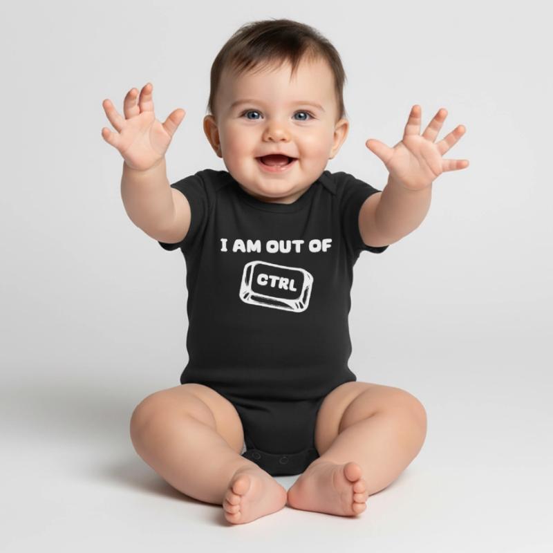Developer Cooler Spruch Skripting Code Computer Baby Premium Kurzarmbody