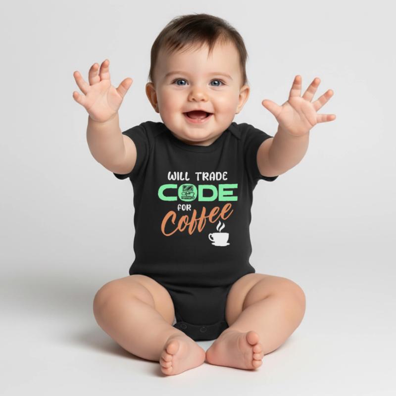Programmer Developer Code Statement Computer Baby Premium short-sleeve bodysuit