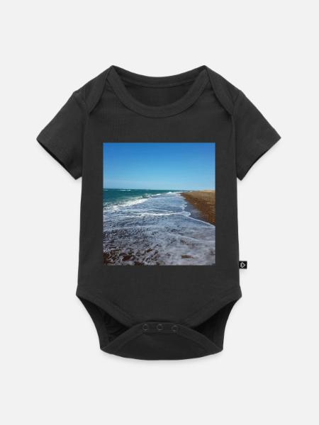 JensJensen - Baby Premium Kurzarmbody - Schwarz