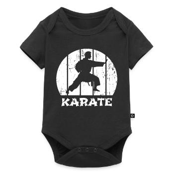 Karateka - Baby Premium short-sleeve bodysuit - black - Front