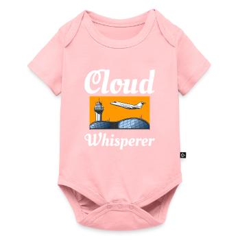Contrôleur de la circulation aérienne ATC Aviation Humour Avion - Body à manches courtes Premium Bébé - rose - Devant