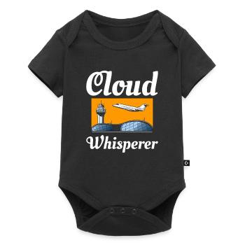 Air Traffic Controller ATC Aviation Humor Airplane - Baby Premium short-sleeve bodysuit - black - Front