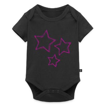 STAR. STARS. FEAST. ANNIVERSARY - Baby Premium short-sleeve bodysuit - black - Front